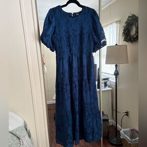 Navy Blue maxi dress